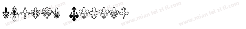 French Polony字体转换